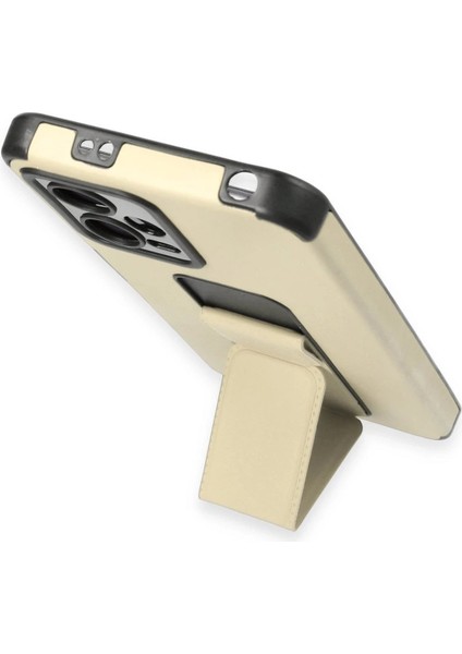 Xiaomi Poco X5 5g Kılıf Mega Standlı Silikon - Gold - CPT104858-2761 fırsatları