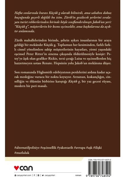 Küçük G - Patricia Highsmith fiyatları