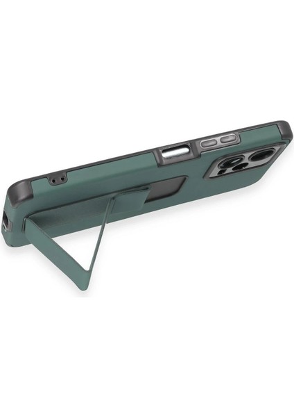 Xiaomi Poco X5 5g Kılıf Mega Standlı Silikon - Yeşil - CPT101179-4937 indirimleri