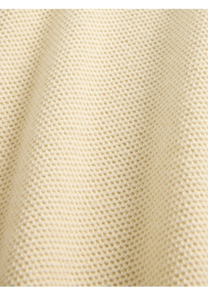 Erkek Çocuk Krem Relaxed Sweatshirt Polo T-Shirt modelleri