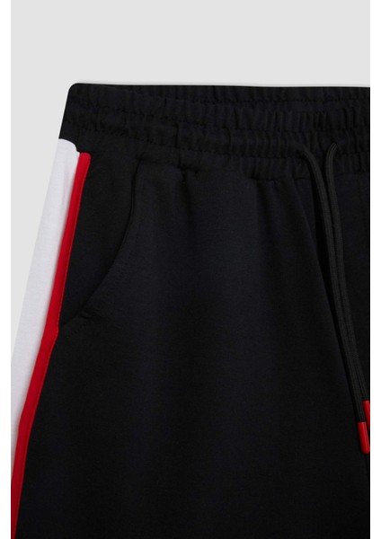 Fit NBA Chicago Bulls Standart Fit Cepli Bermuda Şort A3822AX24SM
