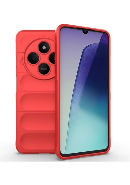Xiaomi Redmi 14C Kılıf Optimum Silikon - Kırmızı - CPT102508-9102
