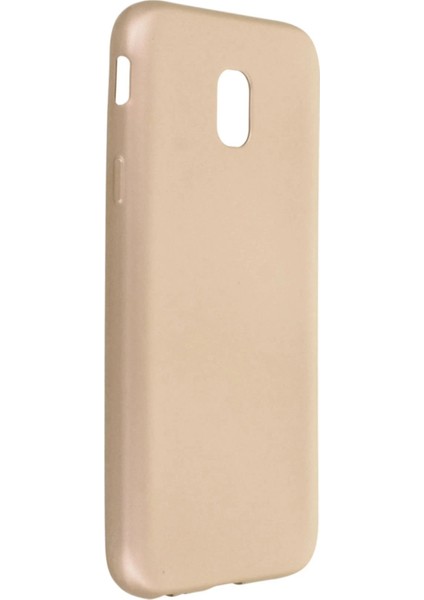 Samsung Galaxy J3 Pro / J330 Kılıf First Silikon - Gold - CPT105604-4539