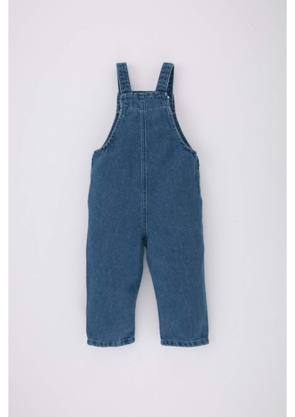 Kız Bebek Jean Salopet Tulum B8227A524SP