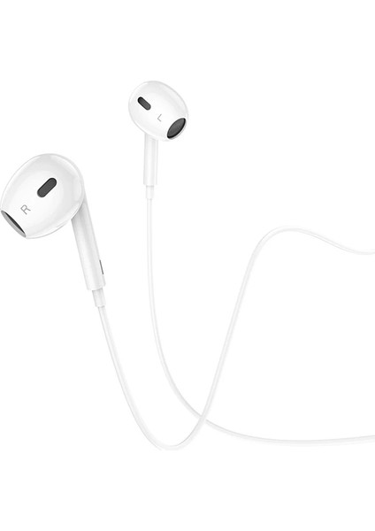 Hoco M1 Max iPhone Lightning Kulakiçi Mikrofonlu Kablolu KULAKLIK-(1903) - CPT108453-8690