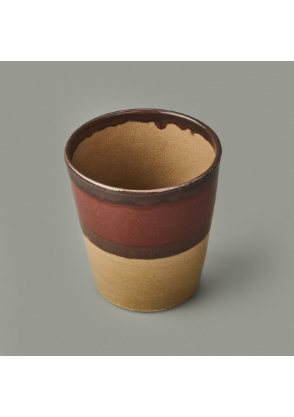 Seramik Saksı - Kahverengi - 13X12 cm modelleri