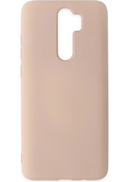Xiaomi Redmi Note 8 Pro Kılıf Nano Içi Kadife Silikon - Pudra - CPT102003-6251