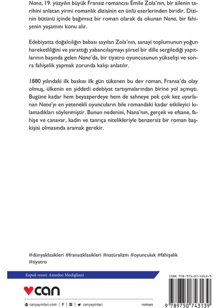Nana - Émile Zola fiyatları