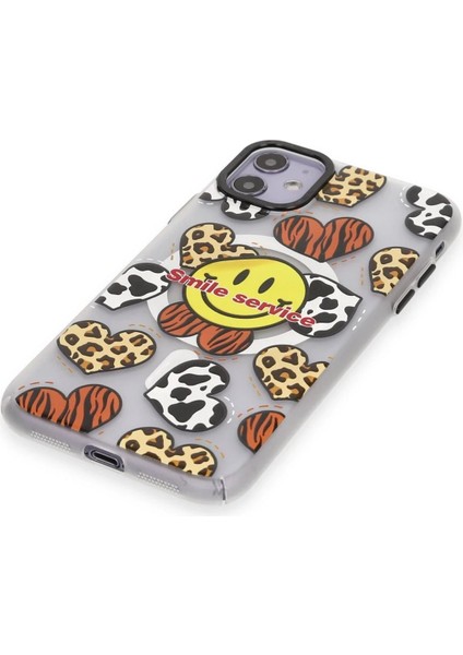 iPhone 12 Kılıf Apollo Magneticsafe Desenli Kapak - Apollo Şeffaf - 2 - CPT108589-6956