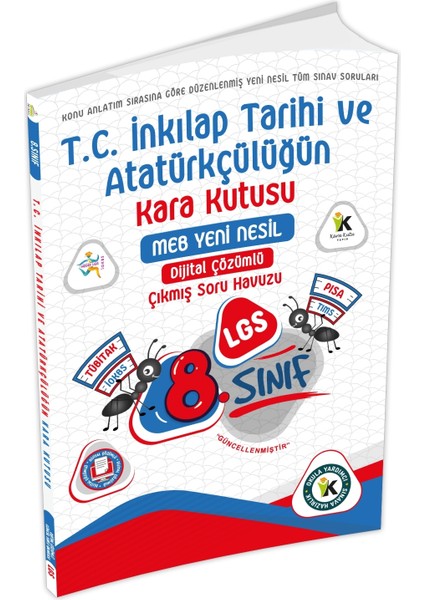 8. Sınıf LGS T.C. İnkılap Tarihi ve Atatürkçülüğün Kara Kutusu Dijital Çözümlü Sor Bankası