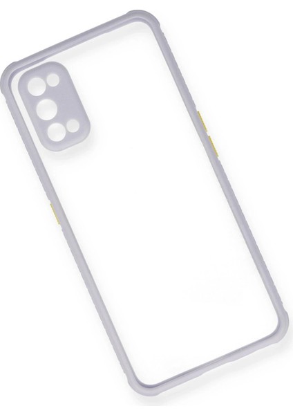 Realme 7 Pro Kılıf Miami Şeffaf Silikon - Lila - CPT105243-2605 modelleri