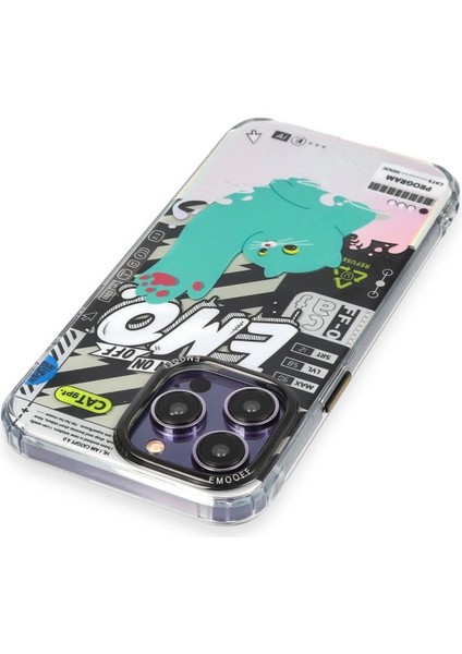 iPhone 14 Pro Max Kılıf Cat Desenli Kapak - Cat - 3 fırsatları