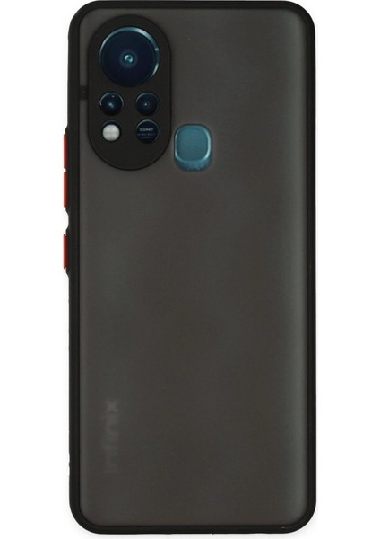 Infinix Hot 11S Kılıf Montreal Silikon Kapak - Siyah - CPT101824-6706