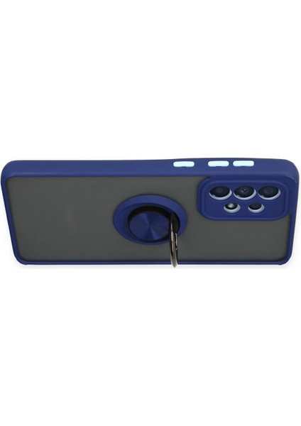 Samsung Galaxy A33 5g Kılıf Montreal Yüzüklü Silikon Kapak - Lacivert - CPT105161-3660 modelleri