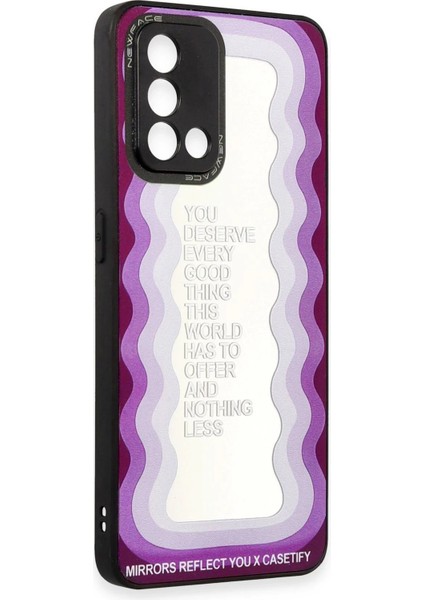 Oppo A74 4g Kılıf Mirror Desenli Kapak - Mirror - 5 - CPT101026-8071