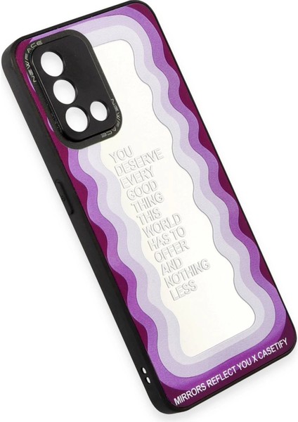 Oppo A74 4g Kılıf Mirror Desenli Kapak - Mirror - 5 - CPT101026-8071