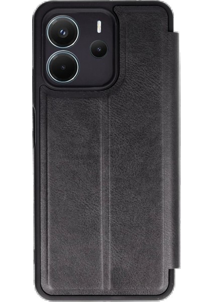 Xiaomi Redmi Note 14 4g Kılıf Flip Cover - Siyah - CPT101036-9299