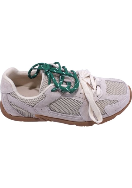Çift Bağcık Tasarımlı Kadın Sneaker 25Y371