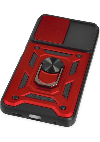 Xiaomi Poco X3 Gt Kılıf Pars Lens Yüzüklü Silikon - Kırmızı - CPT103990-9079 indirimleri