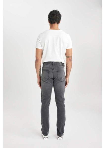 Carlo Skinny Fit Ekstra Dar Kalıp Normal Bel Ekstra Dar Paça Jean Pantolon B3619AX24SP