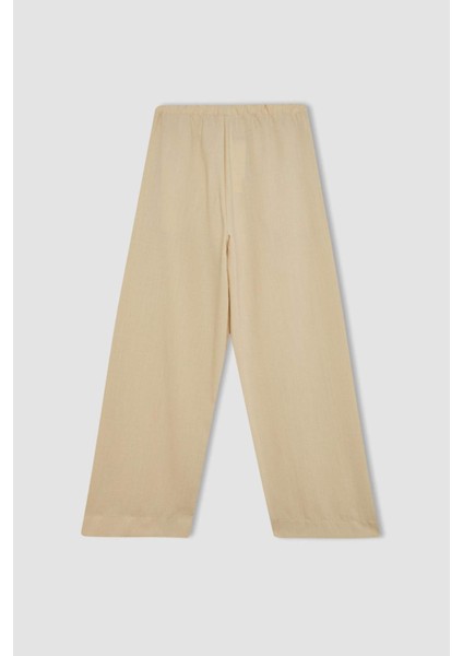 Kız Çocuk Wide Leg Geniş Paça Pantolon C0273A824SM