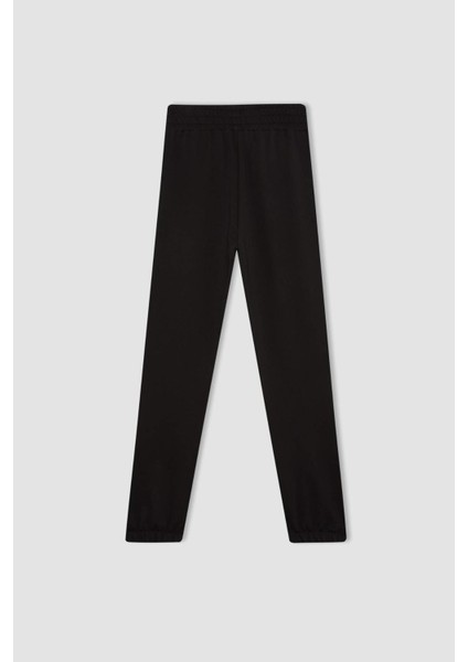 DeFactoFit Sporcu Jogger Eşofman Altı Standart Fit Basic Düz