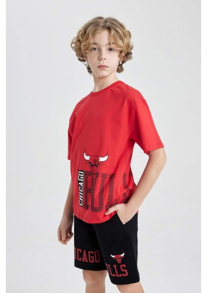 Erkek Çocuk NBA Chicago Bulls Şort C0396A824SM