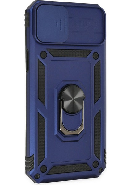 iPhone 14 Plus Kılıf Pars Lens Yüzüklü Silikon - Lacivert - CPT107709-6288 fiyatları