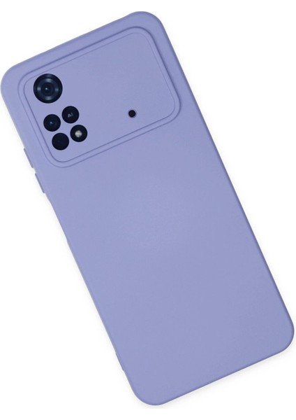 Xiaomi Poco M4 Pro 4g Kılıf Nano Içi Kadife Silikon - Lila - CPT101171-8887 fiyatları