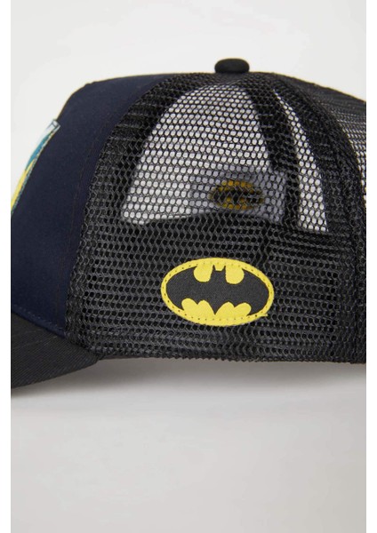 Erkek Çocuk Batman Pamuklu Beyzbol Basketbol Şapkası X0306A624SM