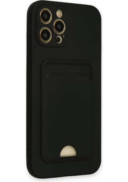 iPhone 12 Pro Max Kılıf Kelvin Kartvizitli Silikon - Siyah - CPT101721-6199 fiyatları