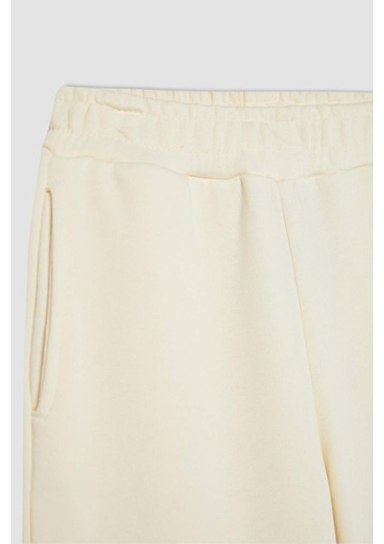 Kız Çocuk Wide Leg Geniş Yırtmaçlı Paça Pantolon C0310A824SM