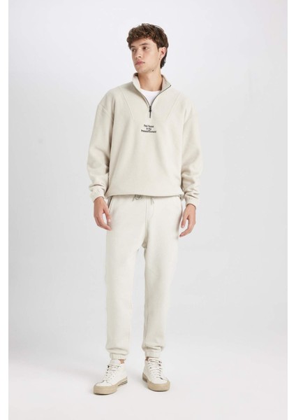 Regular Fit Eşofman Altı Cepli Beli Bağcıklı Lastikli Paça B6155AX24SP