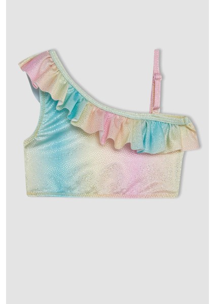 Kız Bebek Fırfırlı Renkli Bikini Takımı C0798A524SM