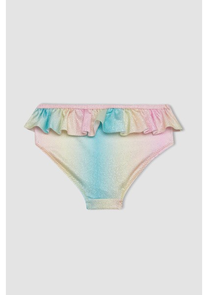 Kız Bebek Fırfırlı Renkli Bikini Takımı C0798A524SM