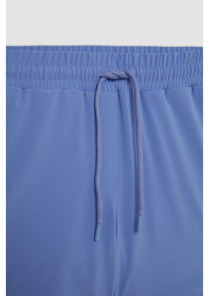 DeFactoFit Slim Fit Esnek Dokulu Deniz Şortu B6571AX24HS