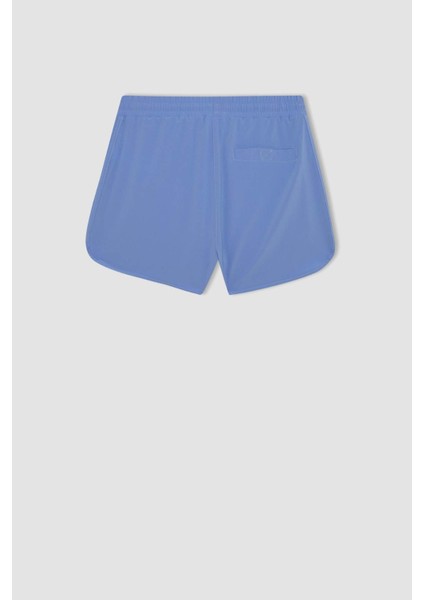 DeFactoFit Slim Fit Esnek Dokulu Deniz Şortu B6571AX24HS