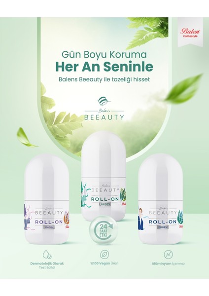 Balen’s Beeauty Kadın Deodorant Roll-On x 50 ml modelleri