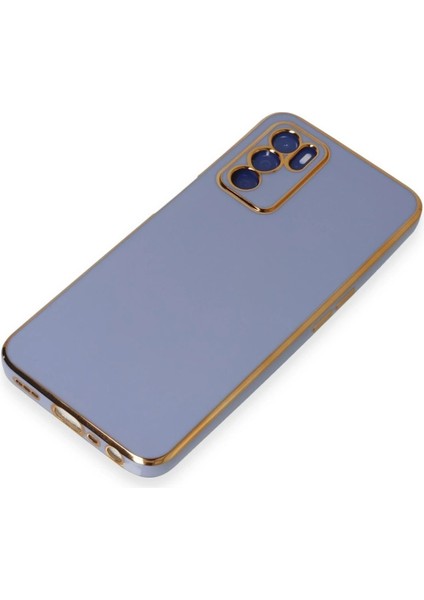 Oppo A16 Kılıf Volet Silikon - Mavi - CPT104813-1067 fırsatları