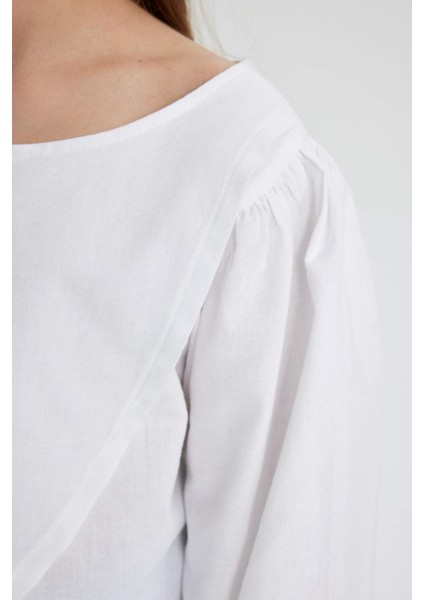 Kız Çocuk Yarım Kollu Bluz C1086A824SP