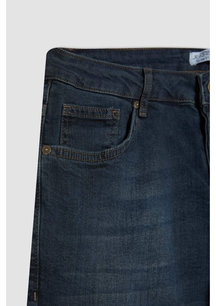 Pedro Slim Fit Dar Kalıp Normal Bel Dar Paça Jean Pantolon B4860AX24SP