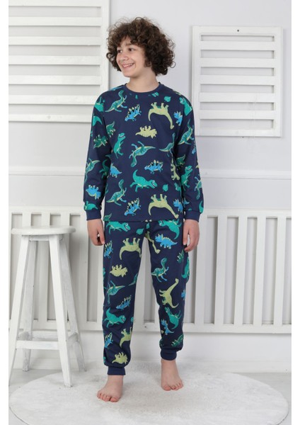 Stegosaurus Desenli Erkek Çocuk Pijama Takımı fiyatları