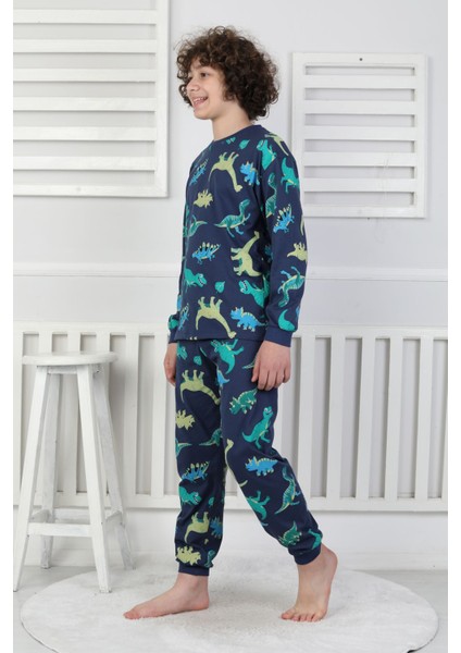 Stegosaurus Desenli Erkek Çocuk Pijama Takımı indirimleri