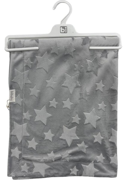 Jacquard Star 82X90 Battaniye 64726 Grey