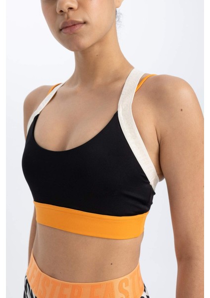Fit Bisiklet Yaka Sporcu Ağır Kumaş Bra B9411AX24SM