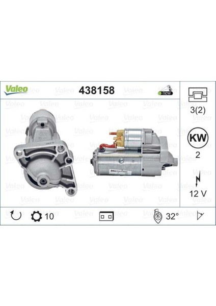 438158 Marş Motoru Master Iı Ym