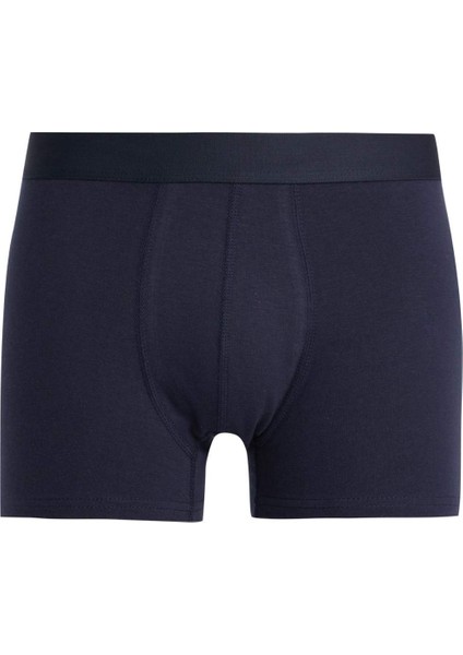 Regular Fit Kalp Desenli 3'lü Boxer B7923AX24SM