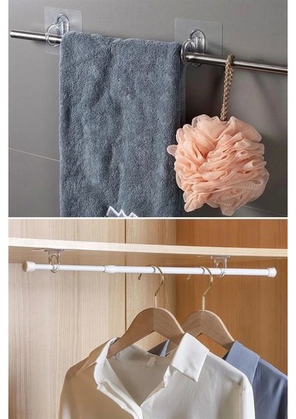 Bfs Süper Yapışkanlı Çok Amaçlı Cember Askı 2 Adet