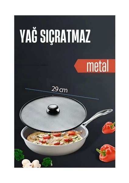 Bfs Yağ Kızartma Sıçratmaz Kapak 29 cm