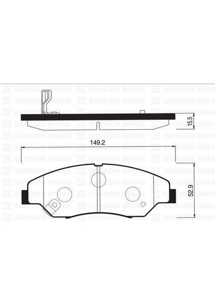 Sangsın SP1118 On Balata Kıa Sportage 2.0 2.0ı 16V 2.0td 94-03 GDB3241